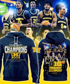 Limited Edition Michigan Men’s Basketball Big Ten Men’s Basketball Conference Tournament Champions Hoodie 2025