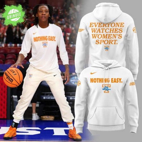 Limited Edition Nothing Easy Lady Vols Basketball Hoodie