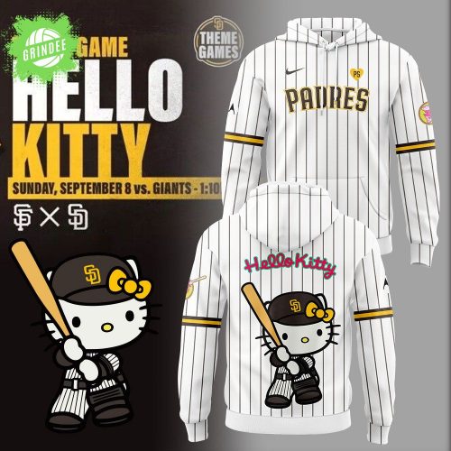 Limited Edition San Diego Padres x Hello Kitty Hoodie