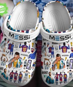 Lionel Messi Football Soccer Sport Clogs Shoes Limited Edition