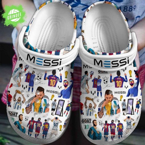 Lionel Messi Football Soccer Sport Clogs Shoes Limited Edition