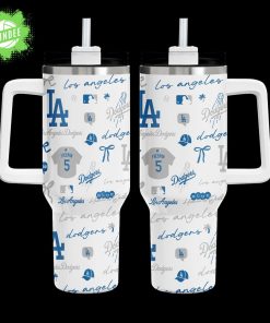 Los Angeles Baseball 40oz Tumbler Special Design for Fans