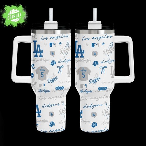 Los Angeles Baseball 40oz Tumbler Special Design for Fans