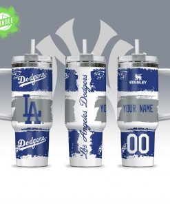 Los Angeles Dodgers 40oz Custom Tumbler For MLB Fans Limited Edition