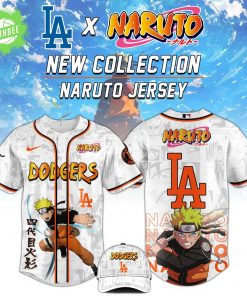 Los Angeles Dodgers MLB x Naruto Baseball Jersey – Limited Edition Anime MLB Collab
