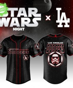 Los Angeles Dodgers MLB x Star Wars Night Special Edition Baseball Jersey 2025