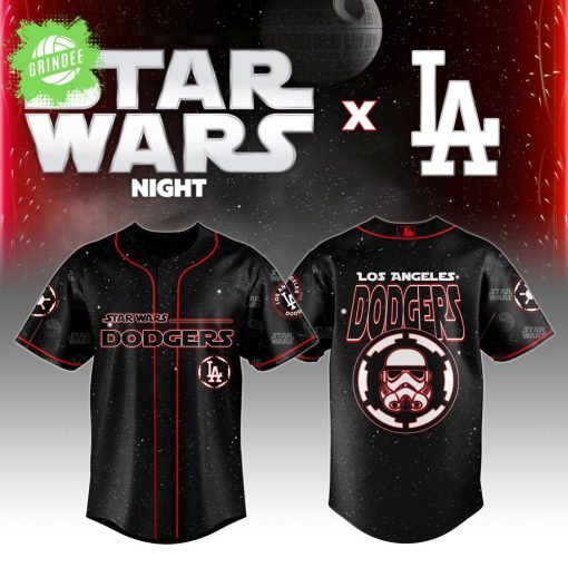Los Angeles Dodgers MLB x Star Wars Night Special Edition Baseball Jersey 2025