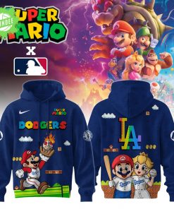 Los Angeles Dodgers MLB x Super Mario Night Special Edition Hoodie 2025