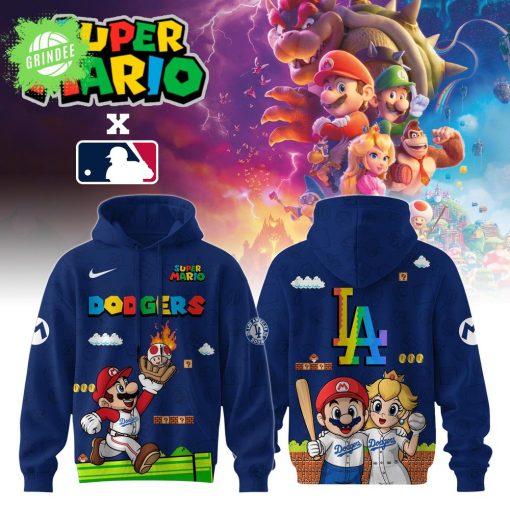Los Angeles Dodgers MLB x Super Mario Night Special Edition Hoodie 2025