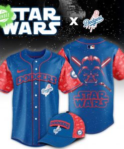 Los Angeles Dodgers Star Wars Baseball Jersey – Darth Vader Collab