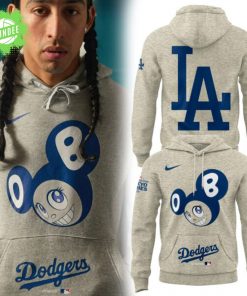 Los Angeles Dodgers Tokyo Series Gray Hoodie 2025 Limited Edition