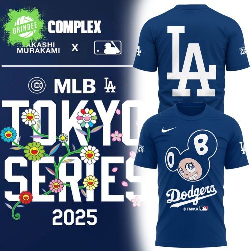 Los Angeles Dodgers Tokyo Series T-Shirt 2025 MLB Special Edition