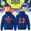 Los Angeles Dodgers Tokyo Series Gray Hoodie 2025 Limited Edition