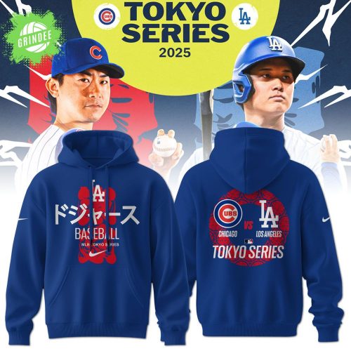 Los Angeles Dodgers Tokyo Series Tour Nike Limited Hoodie 2025