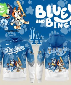 Los Angeles Dodgers x Bluey and Bingo Hoodie Limited Edition 2025