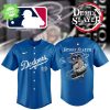 Los Angeles Dodgers x Demon Slayer White Baseball Jersey Nike 2025