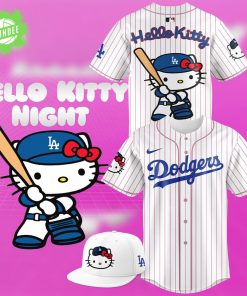 Los Angeles Dodgers x Hello Kitty Jersey Limited Edition MLB 2025