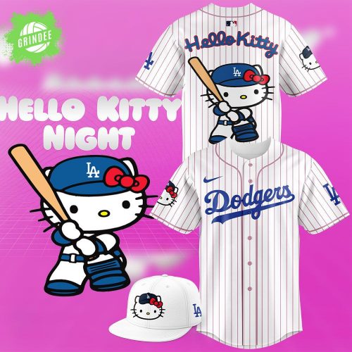 Los Angeles Dodgers x Hello Kitty Jersey Limited Edition MLB 2025