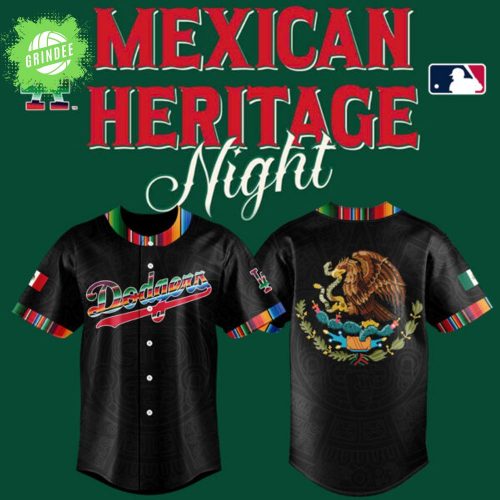 Los Angeles Dodgers x Mexican Heritage Night 2025 Baseball Jersey Limited Edition