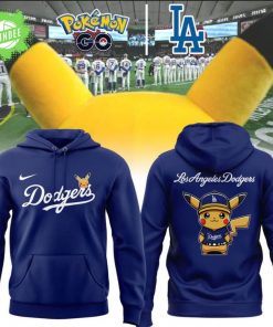Los Angeles Dodgers x Pokémon Blue Hoodie – Limited Edition MLB Collab
