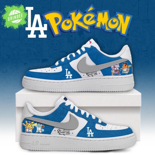 Los Angeles Dodgers x Pokémon Go AF1 Shoes H34 Editions MLB Sneaker
