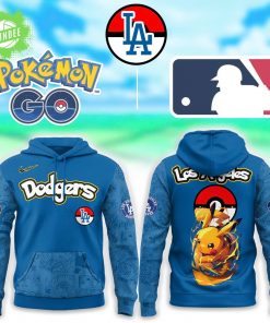 Los Angeles Dodgers x Pokémon Go Pikachu Hoodie