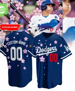 Los Angeles Dodgers x Takashi Murakami MLB World Tour Tokyo Series Baseball Jersey 2025