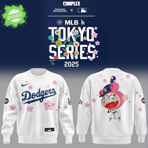 Los Angeles Dodgers x Takashi Murakami MLB World Tour Tokyo Series Baseball Jersey 2025 Limited Edition