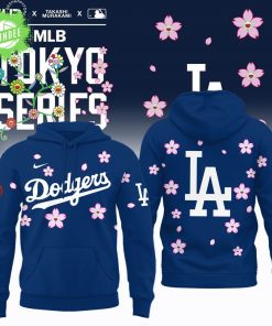 Los Angeles Dodgers x Takashi Murakami MLB World Tour Tokyo Series Hoodie 2025 Limited Edition