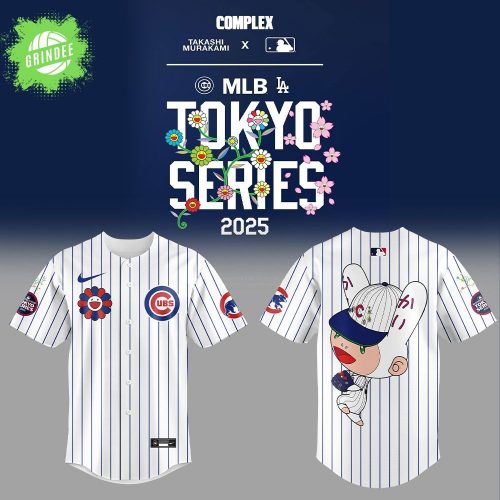 Los Angeles Dodgers x Takashi Murakami MLB World Tour Tokyo Series Jersey 2025