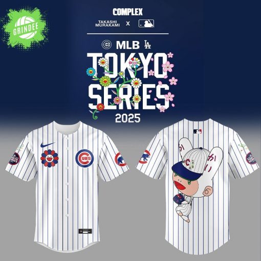 Los Angeles Dodgers x Takashi Murakami MLB World Tour Tokyo Series Jersey 2025