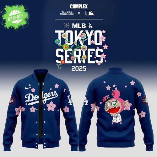 Los Angeles Dodgers x Takashi Murakami MLB World Tour Tokyo Series Sweatshirt 2025 Edition