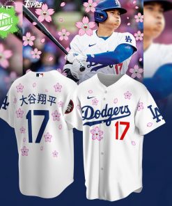 Los Angeles Dodgers x Takashi Murakami MLB World Tour Tokyo Series White Baseball Jersey 2025