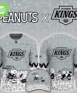 Los Angeles Kings x Peanuts 75th Anniversary Hockey Jersey Limited Edition