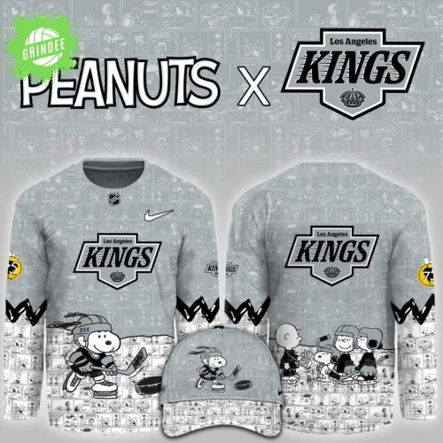 Los Angeles Kings x Peanuts 75th Anniversary Hockey Jersey Limited Edition