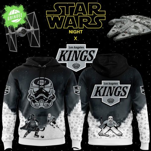 Los Angeles Kings x Star Wars Night Hoodie 2025 Limited Edition