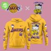 Luffy and the Straw Hat Pirates x Los Angeles Lakers Yellow Hoodie