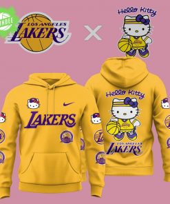 Los Angeles Lakers x Hello Kitty 2024-2025 Season Collection Hoodie