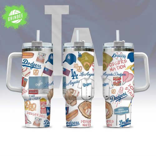 Los Angeles MLB “The Blue Crew” 40oz Handle Tumbler