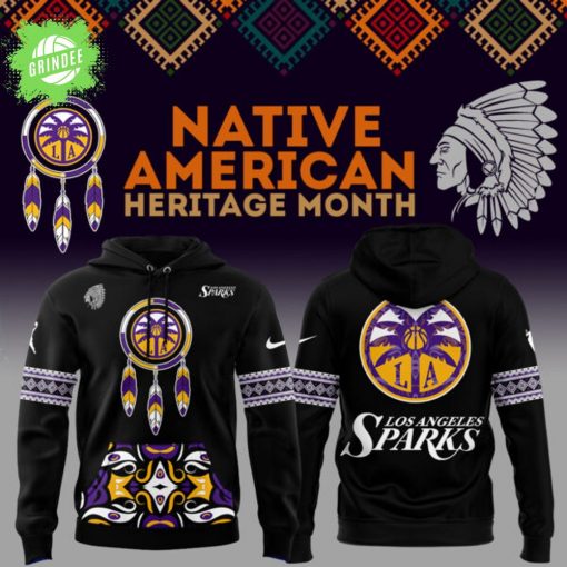 Los Angeles Sparks x American Indian Heritage Month Hoodie 2025 Special
