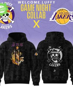 Luffy and the Straw Hat Pirates x Los Angeles Lakers Limited Edition Hoodie