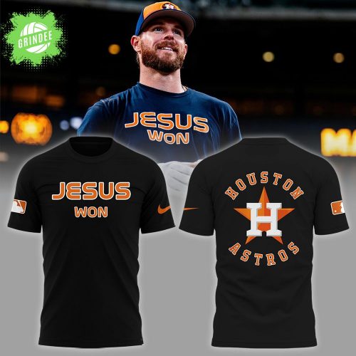 MLB x Nike “Jesus Won” Black T-Shirt 2025 Limited Edition