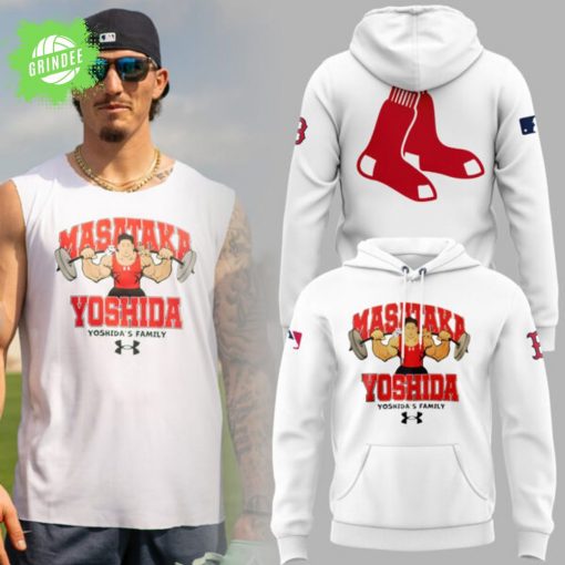 Masataka Yoshida’s Family New Boston Red Sox Hoodie – MLB Player Edition