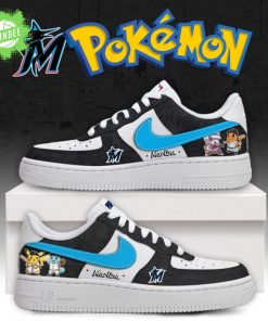 Miami Marlins x Pokémon Go AF1 Shoes H34 Editions Baseball Special Edition