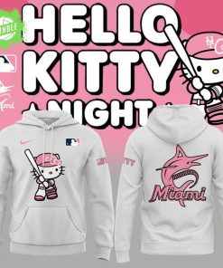 Miami X Hello Kitty Pink & Grey Special Edition Hoodie