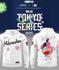 Milwaukee Brewers x Takashi Murakami MLB World Tour Tokyo Series Hoodie 2025