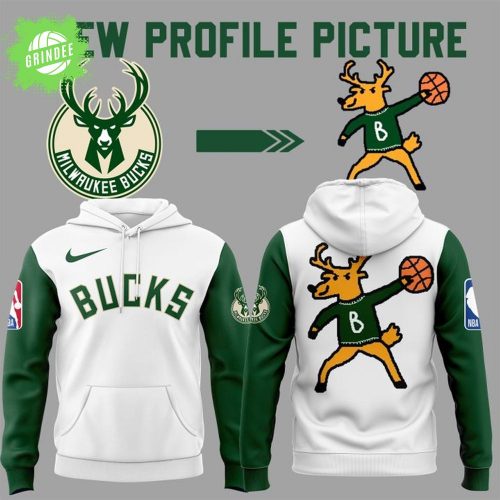 Milwaukee Bucks New Profile Picture Hoodie 2025 Limited Edition
