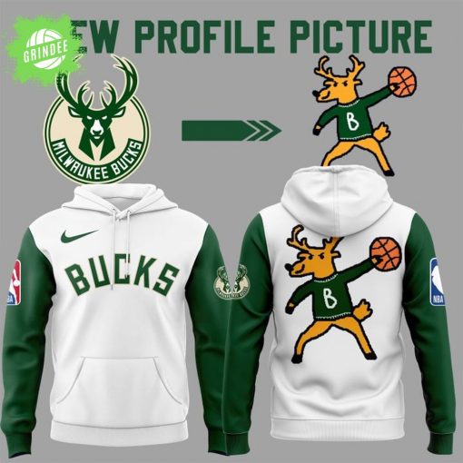 Milwaukee Bucks New Profile Picture Hoodie 2025 Limited Edition