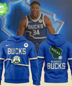 Milwaukee Bucks Nike City Edition Hoodie