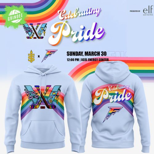 Minnesota Frost PWHL x ELI Adult Pride Hoodie Limited Edition